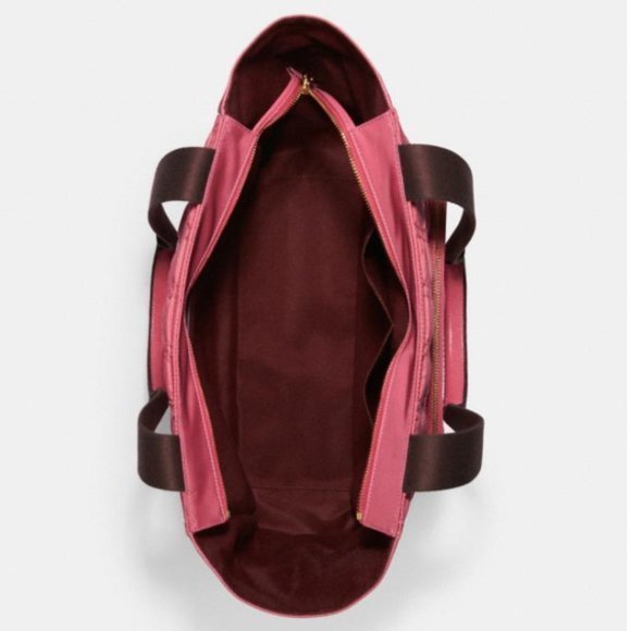 SOLD Coach Court Tote With Ruching- PINK NWT - Picture 3 of 3